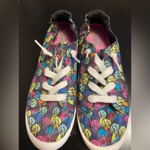 Multi colored Bob tennis shoe size 11